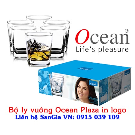 Bộ 6 ly vuông Plaza